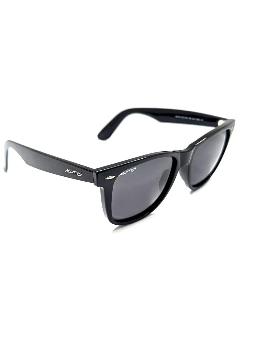 Merrys S6140 Gray Polarized Lens Black Frame Men’s Sunglasses (54-18-150)